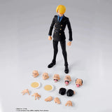 Bandai One Piece Anime Figure SHF Sanji Romance Dawn Action Figures Hi