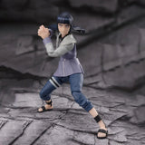Bandai Naruto Action Figure SHF Hinata Hyuga Virtuous Byakugan Anime F