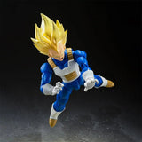 In Stock Genuine Bandai Dragon Ball Z Model Kit SHF Vegeta Awakened Su