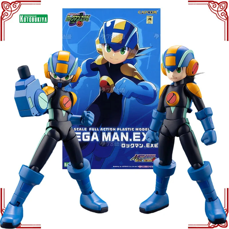 In Stock Genuine Kotobukiya Rockman Model Kit Mega Man EXE Anime Non S