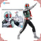 Em estoque genuíno Bandai Kamen Rider Modelo Kit SHF Masked Rider 1 Anime Action Figure Coleção Modelo Acabado Meninos Brinquedos Presentes
