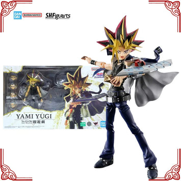 In Stock Genuine Bandai Yu Gi Oh Duel Monsters Model Kit SHF Yami Yugi