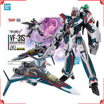 Bandai Macross Model Kit HG VF-31S Siegfried Arad molders Action Figur