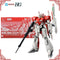Em estoque, kit de modelo Bandai Gundam original HGUC 1/144 MSZ-006A1 Zeta Plus Test Image Anime Action Figure Coleção Modelo para Montar