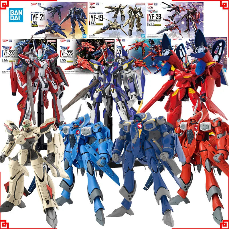 Bandai Super Dimension Fortress Macross Model Kit HG 1/100 VF-22S Stur