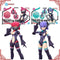 Bandai 30MS Conjunto de Peças Opcionais 6/7 Chaser & Evil Costume Cor A