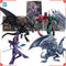 Bandai Yu Gi Oh Anime Figure SHM Flame Wingman Olhos Brancos Drago Red-Eyes Black Flame Wingman Bonecos de Ação Brinquedos Para Meninos Presente