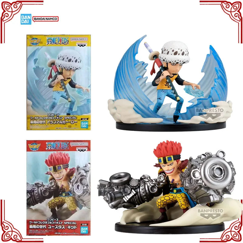 In Stock Genuine Bandai One Piece Model Kit WCF Eustass Kid Trafalgar 