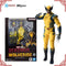 Em estoque genuíno Bandai Marvel Kit Modelo SHF Deadpool & Wolverine Anime Action Figure Coleção Modelo Acabado Brinquedos para Meninos Presentes