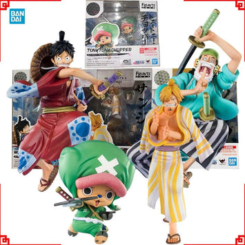 Bandai One Piece Anime Figure Figuarts ZERO Luffy Usopp Sanji Chopper 