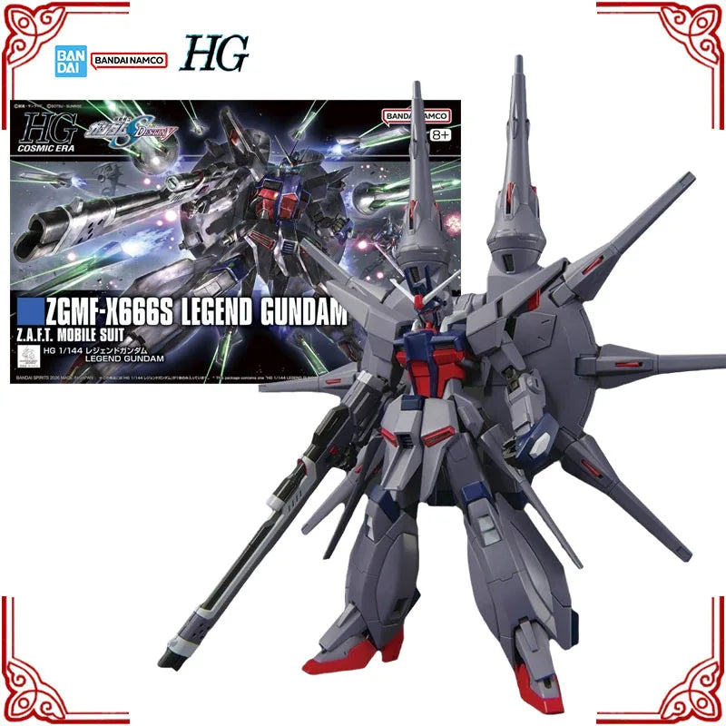 In Stock Genuine Bandai Gundam Model Kit HGCE 1/144 ZGMF-X666S Legend 