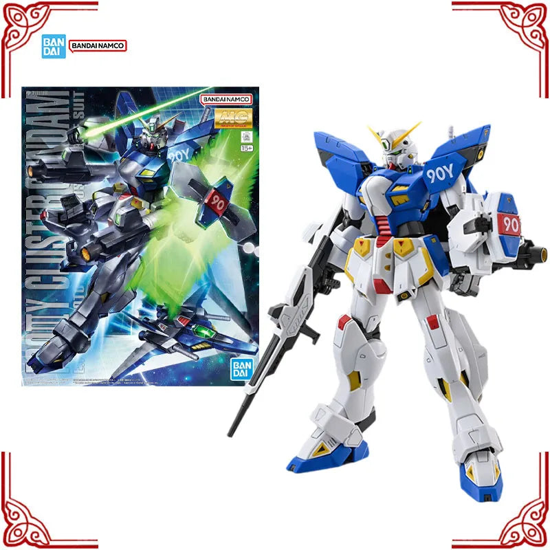 In Stock Genuine Bandai Gundam PB Model Kit MG 1/100 F90IIIY Cluster G
