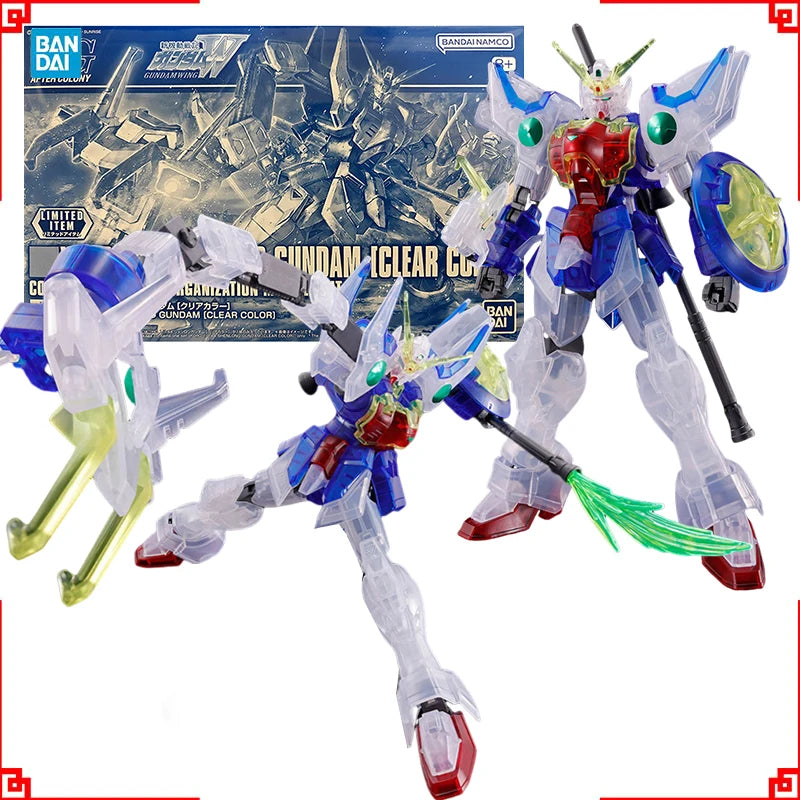 Bandai Gundam Model Kit HG Shenlong Clear Color Anime Figure Gunpla Bu