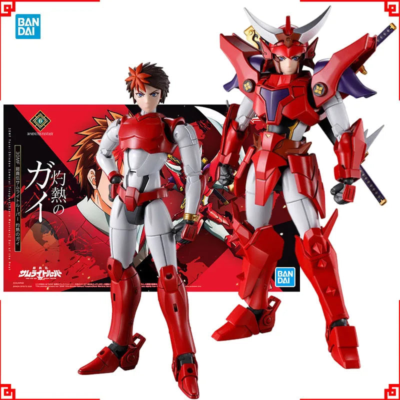 Bandai 30MF Yoroi Shin Den Samurai Troopers Model Kit Blazing Gai Anim