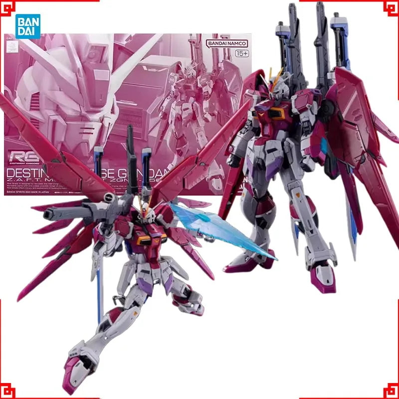 Bandai Gundam Model Kit RG Destiny Impulse Anime Figure Gunpla Buildin
