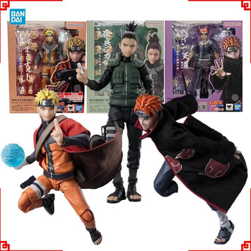 Bandai Naruto Action Figure SHF Naruto Sage Savior Pain Tendo Shikamar