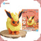 Em Estoque Genuíno Bandai Pokémon Kit Modelo SHF Plamo Flareon Pyroli Flamara Anime Figura de Ação Coleção Brinquedos Modelo Acabado