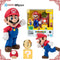 Em estoque, original Bandai Super Mario Modelo Kit SHF Mario Anime Action Figure Coleção Modelo Acabado Brinquedos para Meninos Presentes de Aniversário