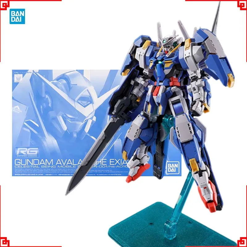 Bandai Gundam Model Kit RG Avalanche Exia Celestial Being Action Figur