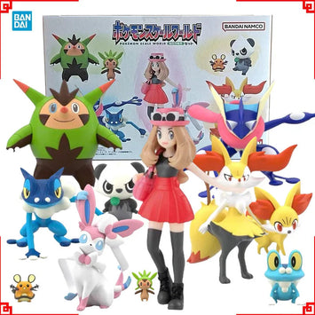 Bandai Figure Pokemon Scale World Anime Figures Kalos Region Candy Toy