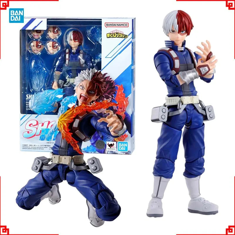 Bandai My Hero Academia Anime Figures Shf Todoroki Shoto Action Figure