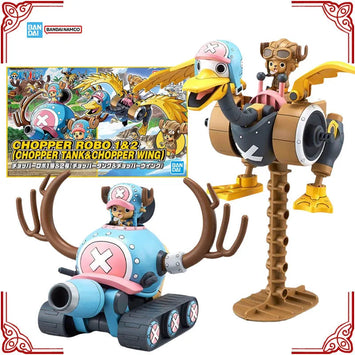 Bandai One Piece Chopper Robo 1 & 2 Model Kit Set product image 1