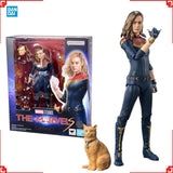 Bandai Captain Marvel 2 Visions Anime Figure SHF The Marvels Action Fi