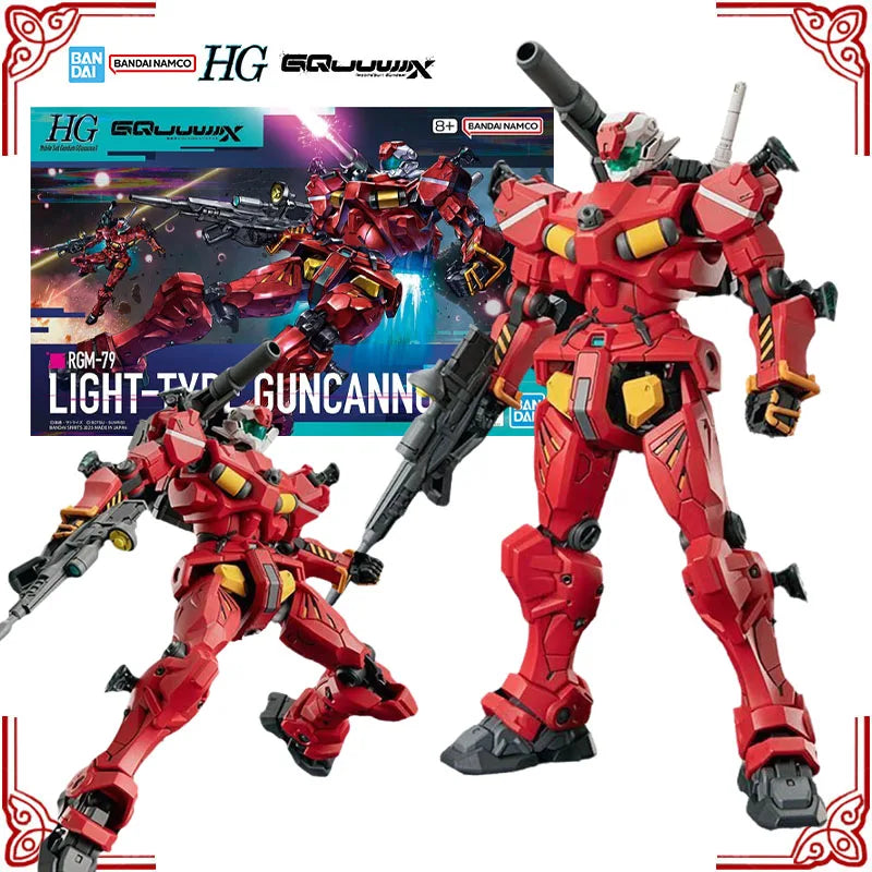 In Stock Genuine Bandai Gundam Model Kit HG 1/144 RGM-79 Light Type Gu