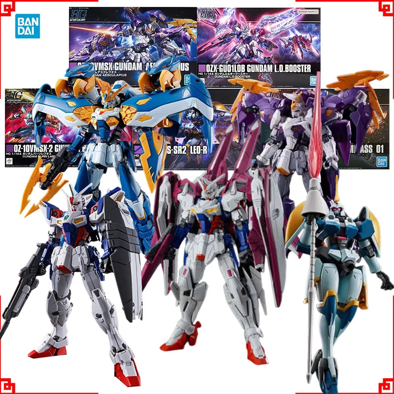 Bandai Gundam Model Kit HG Burn Lapius Leo R Geminass 01 Aesculapius L