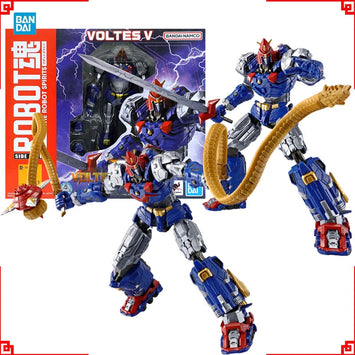 Bandai Voltes V Model Kit Roboto Spirits Voltes V Legrcy Anime Figure 