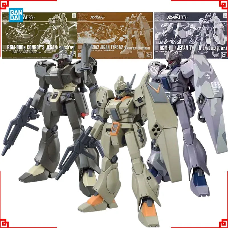 Bandai Gundam Model Kit HG Jegan Ecoas A2 D Action Figure Gunpla Build
