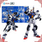 Em estoque, kit de modelo Bandai Gundam original HG 1/144 MWS-19051G D Gundam, primeira figura de ação de anime, coleção, brinquedos de montagem