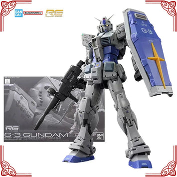 In Stock Genuine Bandai Gundam Model Kit RG G3 Gundam Ver 2.0 Anime Ac