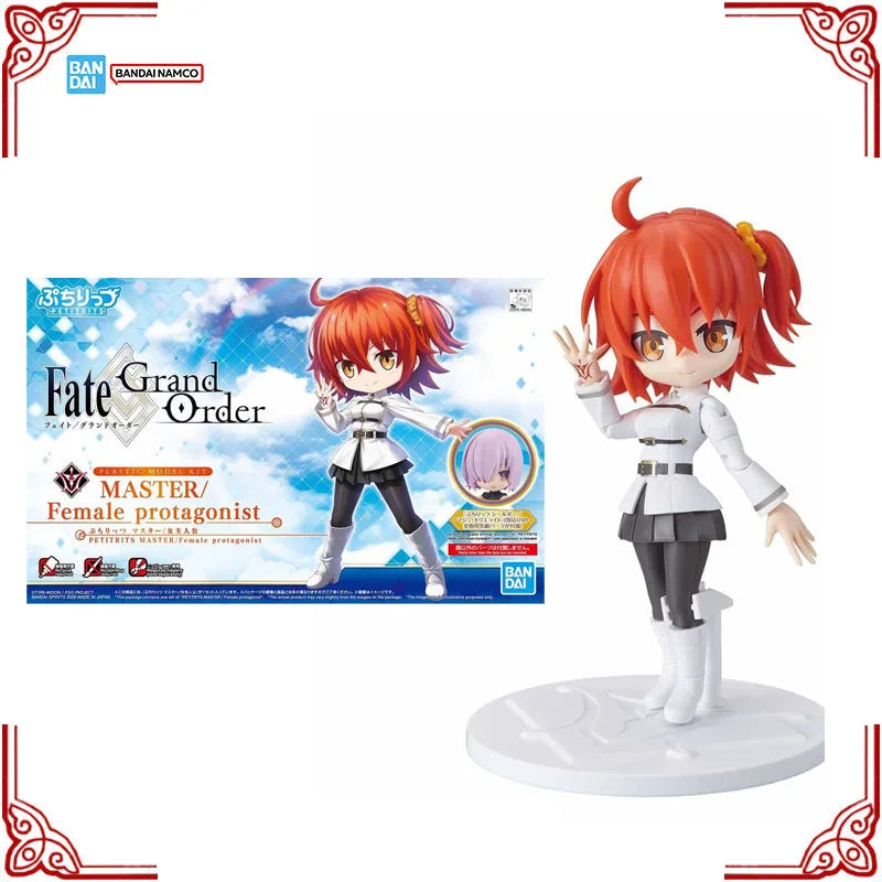 Genuine Bandai Fate Grand Order‌ Model Kit Petitrits Master Female Pro