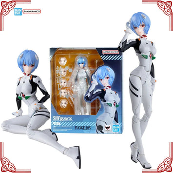 In Stock Genuine Bandai Evangelion Model Kit SHF Ayanami Rei Anime Gir