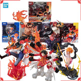 Bandai One Piece Anime Figure Figuarts ZERO Luffy Gum Hawk Nami Lightn