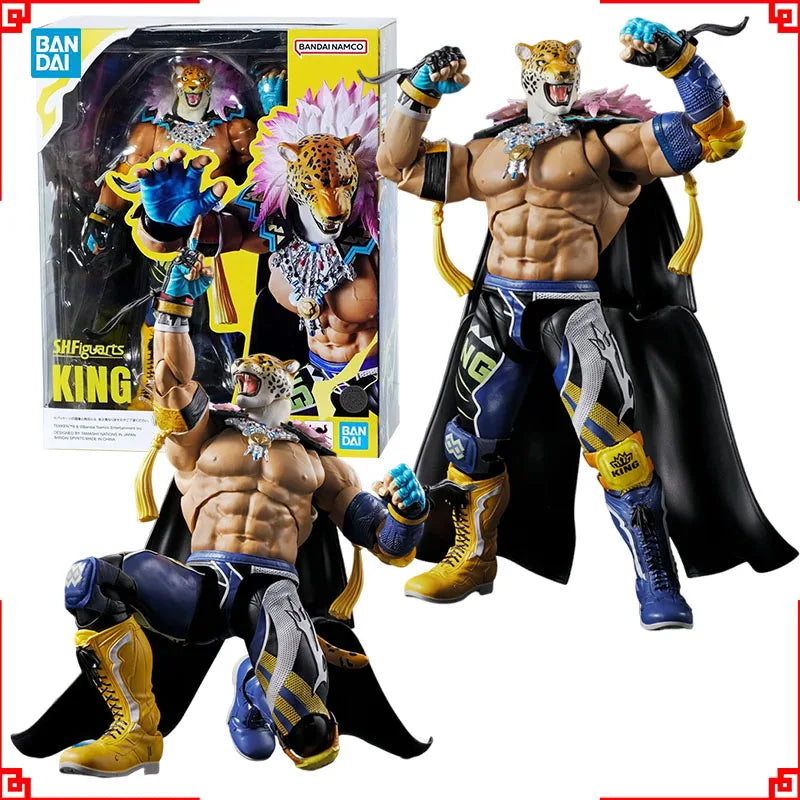 Bandai Tekken 8 Anime Figure SHF King Anger Of The Beast Action Figure