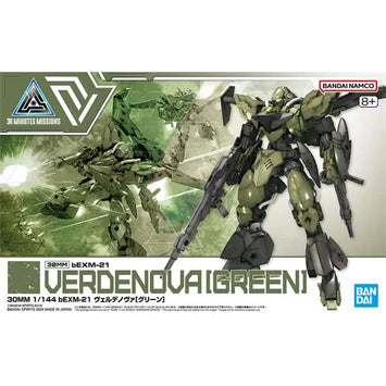 Bandai 30MM bEXM-21 Verdenova Green/Navy Model Kit product image 1