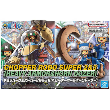 Bandai ONE PIECE Model Kit Chopper Robo Super 2 3 Heavy Armor Horn Doz