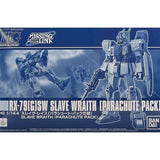 Bandai Gundam Model Kit HGUC Slave Wraith Parachute Pack Anime Figure 