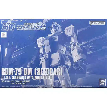 Bandai Gundam Model Kit HG GM Sleggar Cucuruz Doan Action Figure Gunpl
