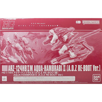 Bandai Gundam Model Kit HGUC M Aqua Hambrabi 2 AOZ RE Boot Anime Figur