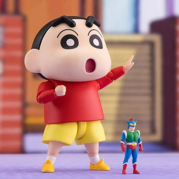 In Stock Genuine Bandai Crayon Shin-chan Model Kit SHF Nohara Shinnosu