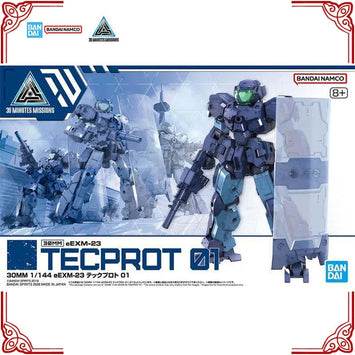 Bandai 30MM eEXM-23 Tecprot 01 1/144 Model Kit product image 1