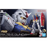Bandai Gundam Model Kit RG RX-78-2 2.0 RGU Action Figure Gunpla Buildi