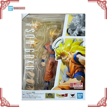 In Stock Genuine Bandai Dragon Ball Model Kit SHF Super Saiyan 3 Son G