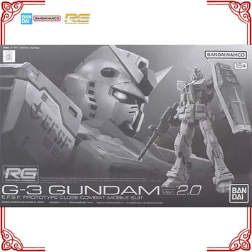 In Stock Genuine Bandai Gundam Model Kit RG G3 Gundam Ver 2.0 Anime Ac