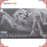 In Stock Genuine Bandai Gundam Model Kit RG G3 Gundam Ver 2.0 Anime Ac