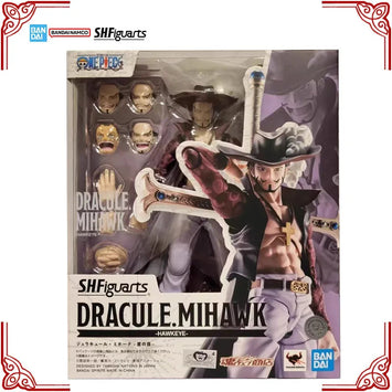 Bandai S.H.Figuarts Dracule Mihawk One Piece Figure product image 1
