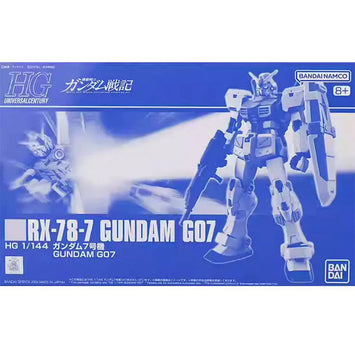 Bandai Gundam Model Kit HG RX-78-7 G07 Anime Figures Gunpla Building K